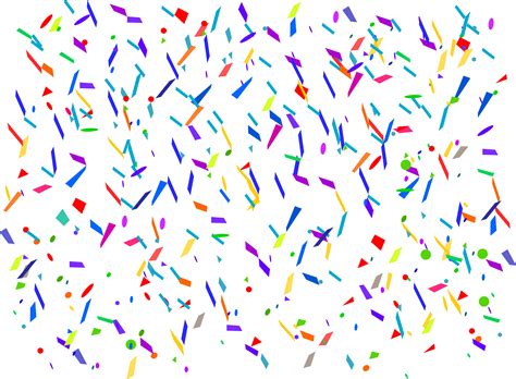 Add some magic to your celebration with confetti with transparent background - Shop now!